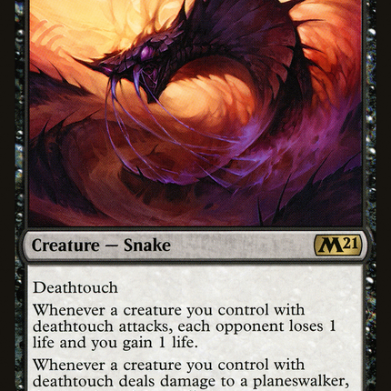 Hooded Blightfang [Core Set 2021]