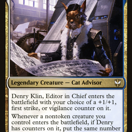 Denry Klin, Editor in Chief [New Capenna Commander]