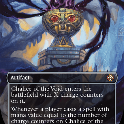 Chalice of the Void (Borderless) [The Lost Caverns of Ixalan Commander] Foil