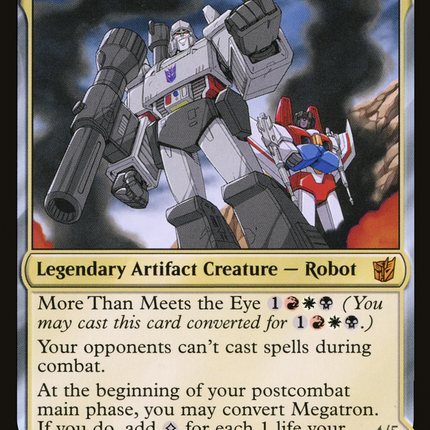 Megatron, Tyrant // Megatron, Destructive Force [Transformers]
