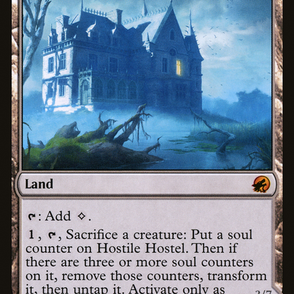 Hostile Hostel // Creeping Inn [Innistrad: Midnight Hunt]