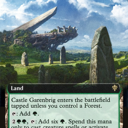 Castle Garenbrig (Extended Art) [Throne of Eldraine]