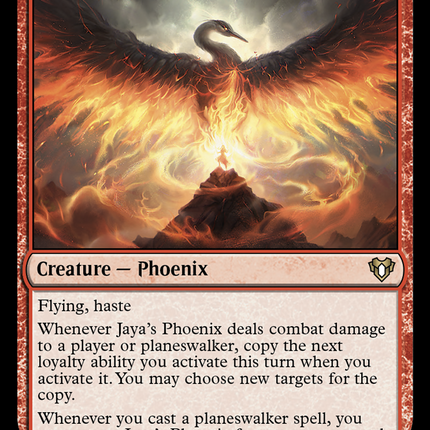Jaya's Phoenix [Commander Masters]