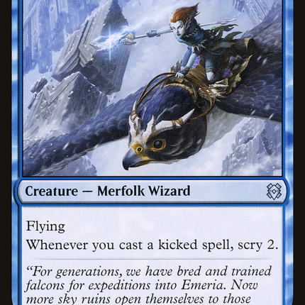 Merfolk Falconer [Zendikar Rising]