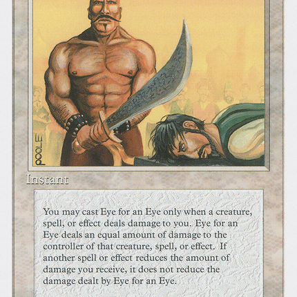 Eye for an Eye [Fourth Edition]