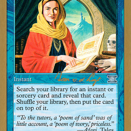 Mystical Tutor [World Championship Decks 2000]