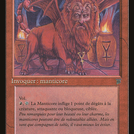 Crimson Manticore - Manticore pourpre  [Renaissance]