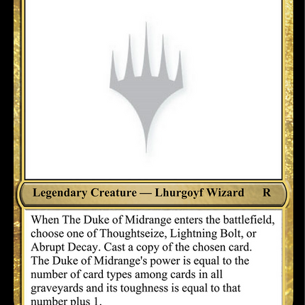 The Duke of Midrange [Unknown Event]