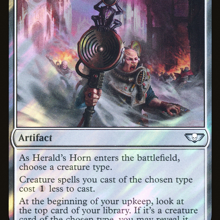 Herald's Horn [Warhammer 40,000 Commander] Surge Foil
