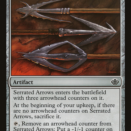 Serrated Arrows [Duel Decks: Garruk vs. Liliana]