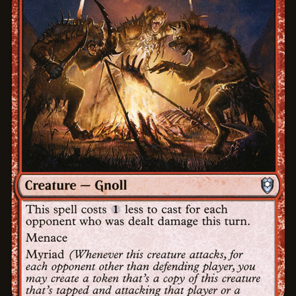 Gnoll War Band [Commander Legends: Battle for Baldur's Gate]