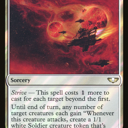 Launch the Fleet [Warhammer 40,000 Commander] Surge Foil