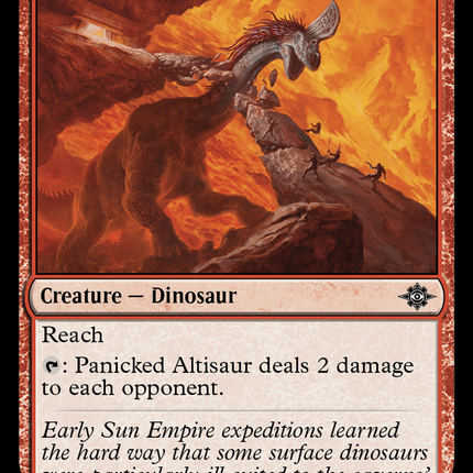 Panicked Altisaur [The Lost Caverns of Ixalan]