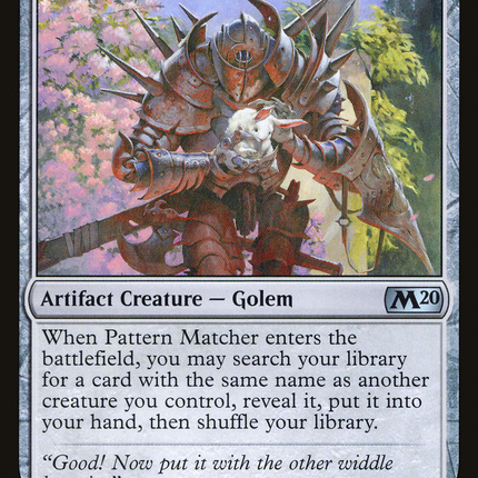 Pattern Matcher [Core Set 2020]