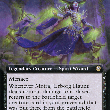 Moira, Urborg Haunt (Extended Art) [Dominaria United Commander]
