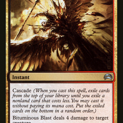 Bituminous Blast [Planechase 2012] Foil