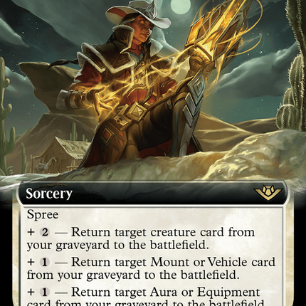 One Last Job (Extended Art) [Outlaws of Thunder Junction] Foil