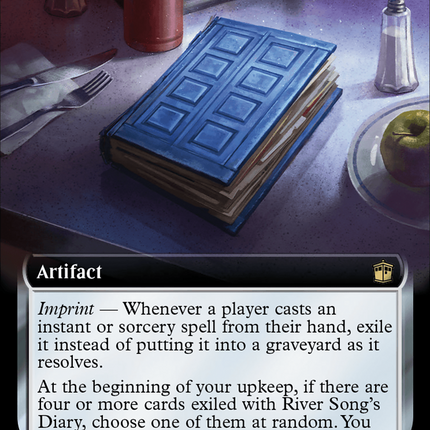 River Song's Diary (Extended Art) [Doctor Who] Surge Foil