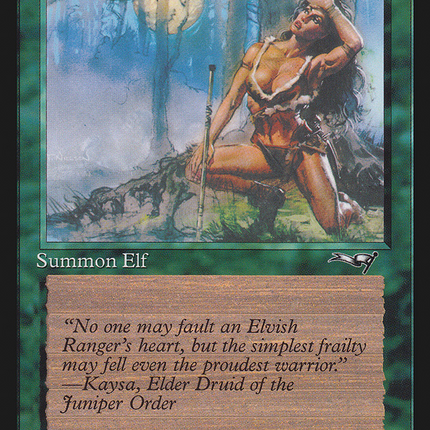 Elvish Ranger (Female) (068) [Alliances]