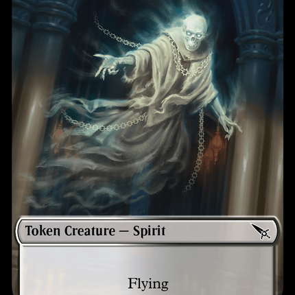 Spirit Token [Murders at Karlov Manor Tokens]