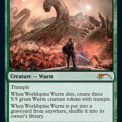 Worldspine Wurm [Secret Lair Drop]
