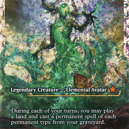 Muldrotha, the Gravetide (Showcase) [Foundations] Fractured Foil