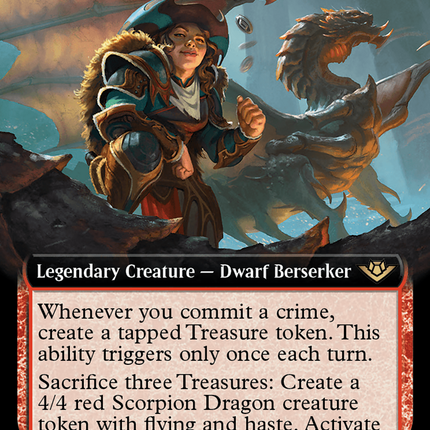 Magda, the Hoardmaster (Extended Art) [Outlaws of Thunder Junction]