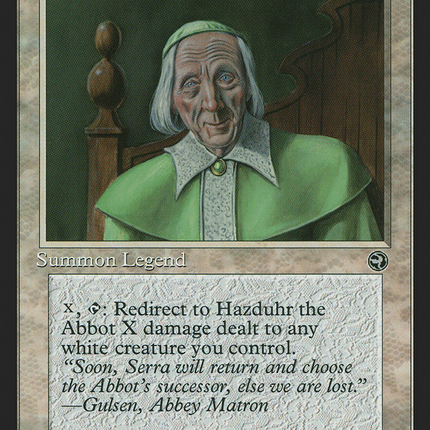 Hazduhr the Abbot [Homelands]