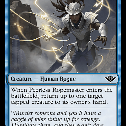Peerless Ropemaster [Outlaws of Thunder Junction] Foil