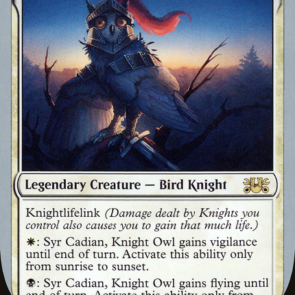 Syr Cadian, Knight Owl [Unsanctioned]