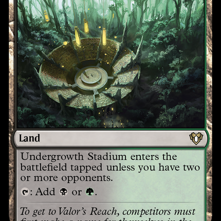 Undergrowth Stadium [Commander Masters]