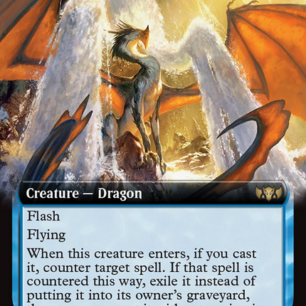 Transcendent Dragon (Extended Art) [Commander: Tarkir: Dragonstorm]