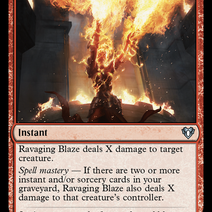 Ravaging Blaze [Commander Masters]