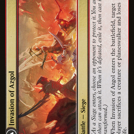 Invasion of Azgol // Ashen Reaper [March of the Machine]