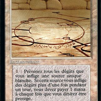 Circle of Protection: White - Cercle de protection : blanc  [Foreign Black Border]