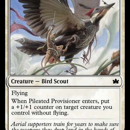 Pileated Provisioner [Bloomburrow] Foil