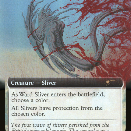 Ward Sliver (Extended Art) [Secret Lair Drop] Foil