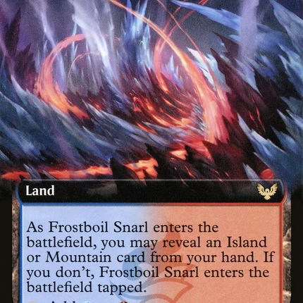Frostboil Snarl (Extended Art) [Strixhaven: School of Mages]