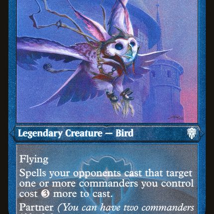 Esior, Wardwing Familiar [Commander Legends] Etched Foil