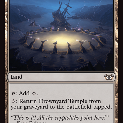 Drownyard Temple [Duskmourn: House of Horror Commander]