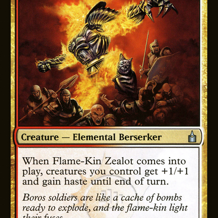 Flame-Kin Zealot [Ravnica: City of Guilds]