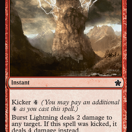 Burst Lightning [Foundations] Foil