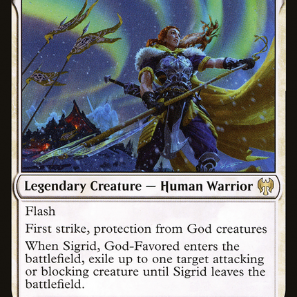 Sigrid, God-Favored [Kaldheim]