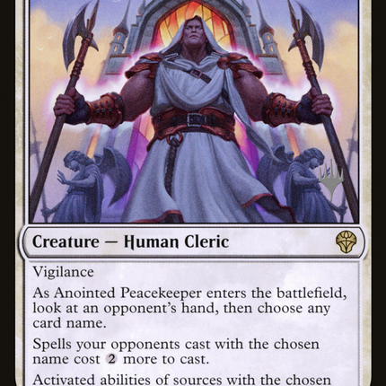 Anointed Peacekeeper [Dominaria United Promos]