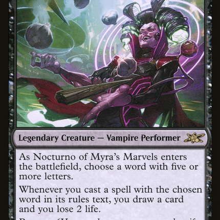 Nocturno of Myra's Marvels [Unfinity]