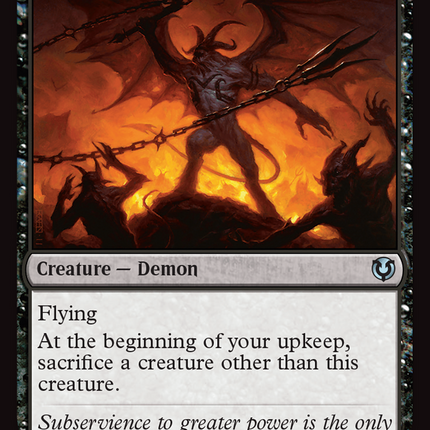Demonic Taskmaster [Innistrad Remastered] Foil