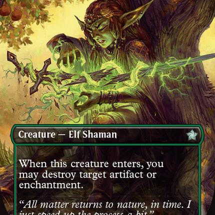 Reclamation Sage (Borderless) [Foundations] Foil