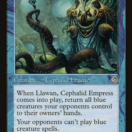 Llawan, Cephalid Empress (Retro) [The List]
