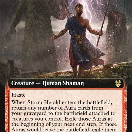 Storm Herald (Extended Art) [Theros Beyond Death]