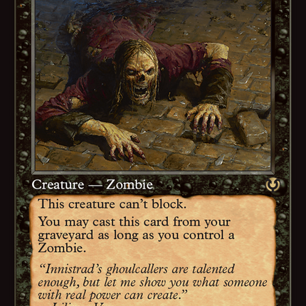 Gravecrawler (Retro Frame) [Innistrad Remastered] Foil